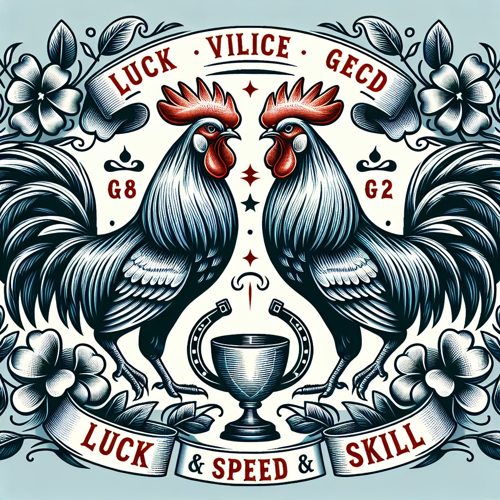 The Role of Luck and Skill in 88nn Cockfighting